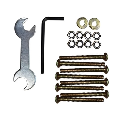 Bed frame hardware set heavy - -,