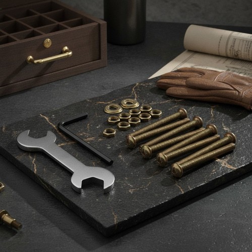 Bed frame hardware set heavy - bed,